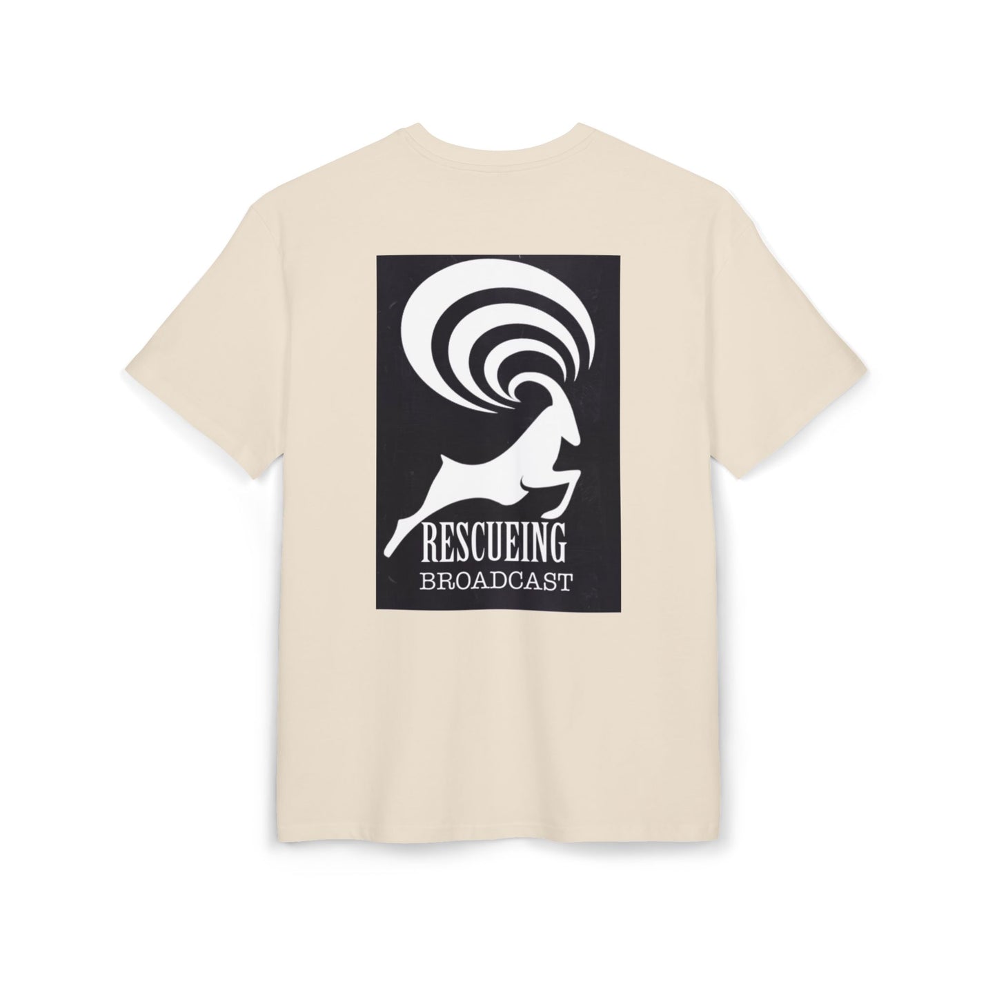 Oversize Tee - Rescuing Broadcast Bold