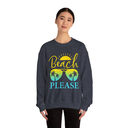 Sweat-shirt unisexe Beach Please 