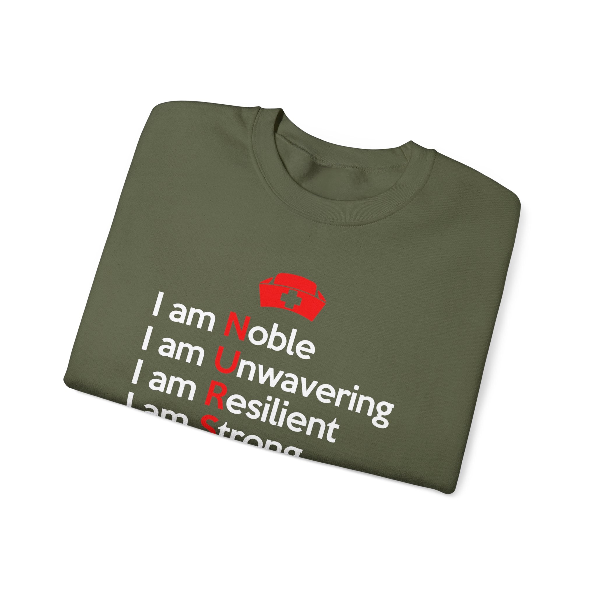 Je suis noble, je suis un sweat-shirt unisexe inébranlable 