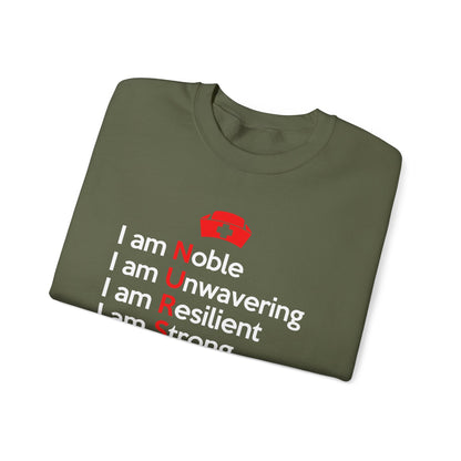 I Am Noble I Am Unwavering Unisex Sweatshirt