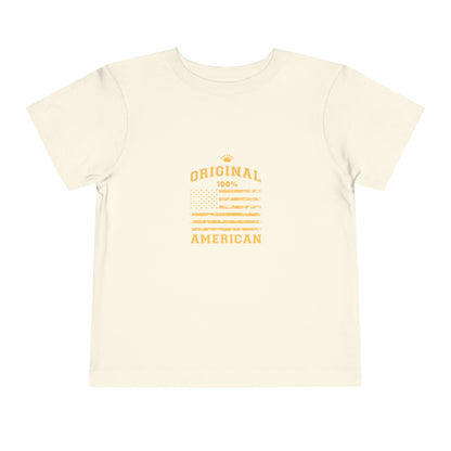 T-shirt original 100 % américain pour tout-petits 