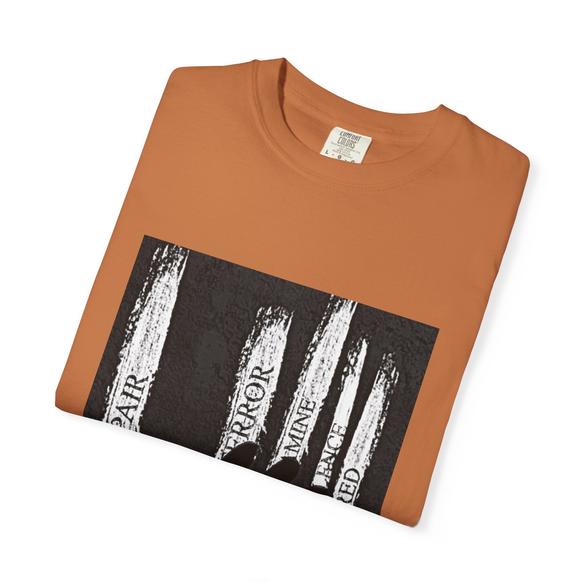 Garment-Dyed T-shirt, Unisex Black Graphic Tee, Motivational Shirt, Casual Streetwear, Perfect Gift for Friends Printify