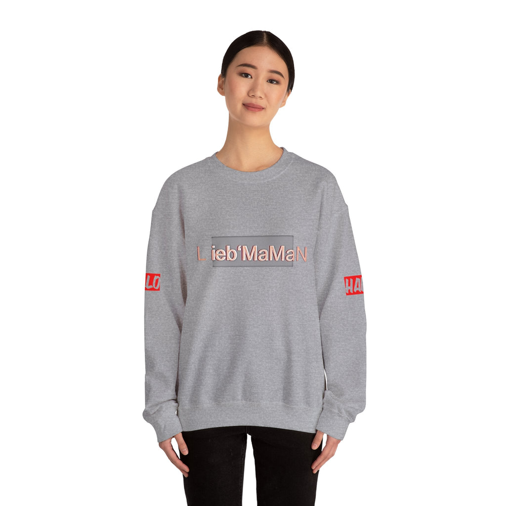 Lieb'MaMan Unisex Heavy Blend Crewneck Sweatshirt - Gift for Mom Printify