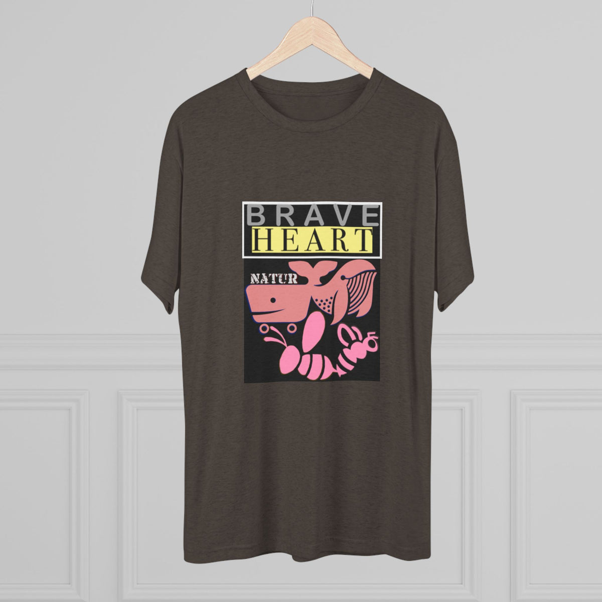 Brave Heart Tri-Blend Unisex T-Shirt