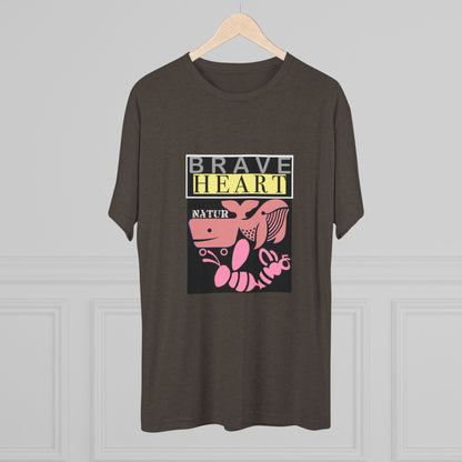 Brave Heart Tri-Blend Unisex T-Shirt