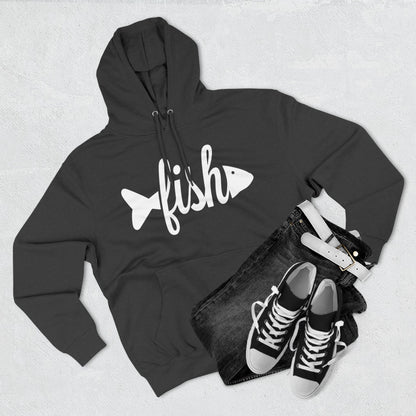 Water Splash Graphic Fleece Hoodie - Comfortable & Stylish