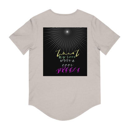 Men's Jersey Curved Hem Tee