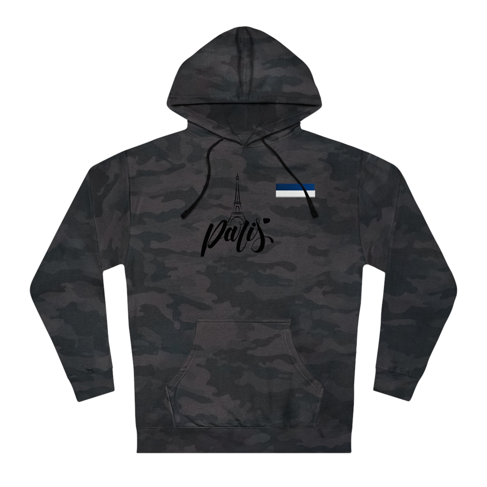 Paris Unisex Hoodie Sweatshirt - Eiffel Tower Design