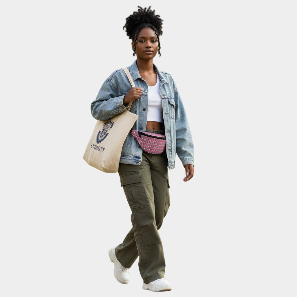 Trendy Fanny Pack, Casual Belt Bag, Stylish Hip Pack, Perfect for Festivals, Summer Outings, and Active Days Printify