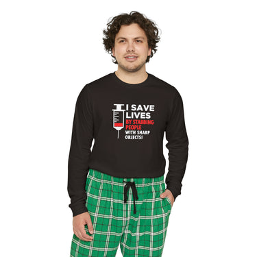 Men's Long Sleeve Pajama Set