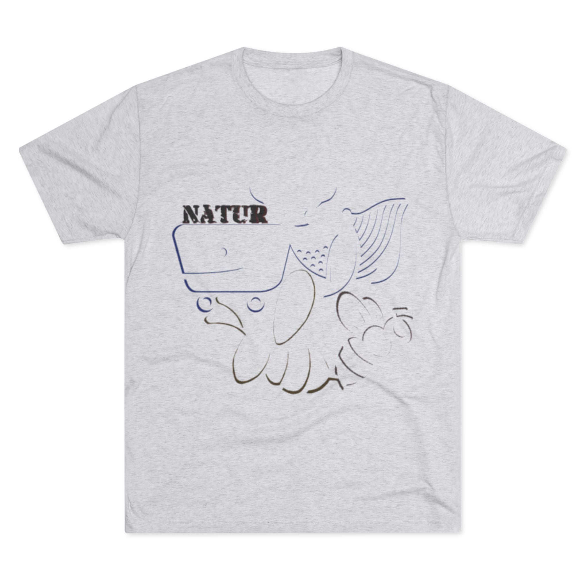 Nature Inspired Tee - Unisex Tri-Blend Crew Tee