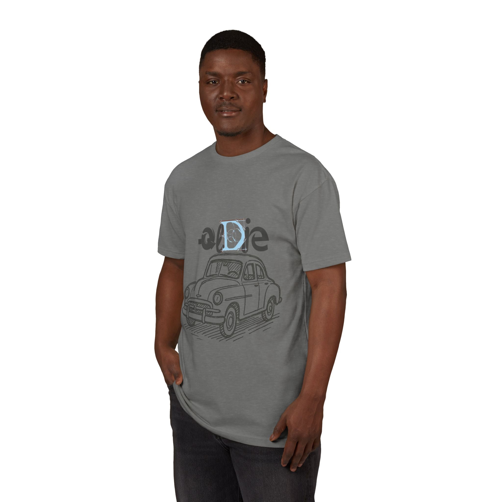 Vintage Car Graphic Tee | Unisex Sueded T-Shirt, Retro Auto Shirt, Fashion Gift, Casual Wear, Car Lover Apparel Printify