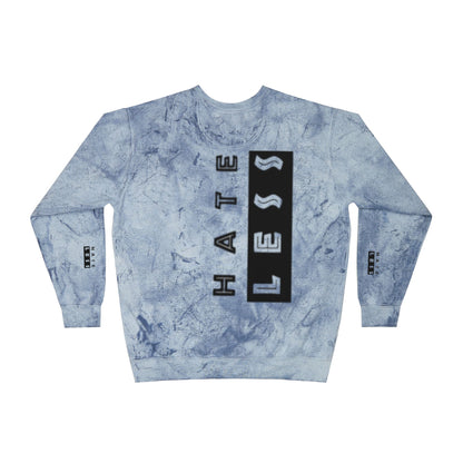 Color Blast Crewneck Sweatshirt - Hate Less Statement Apparel