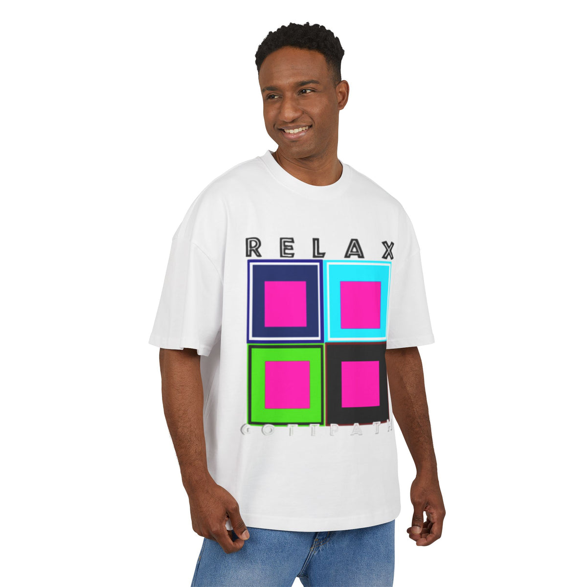 Box Tee Relax Path T-Shirt - Unisex Ultra Heavy Cotton