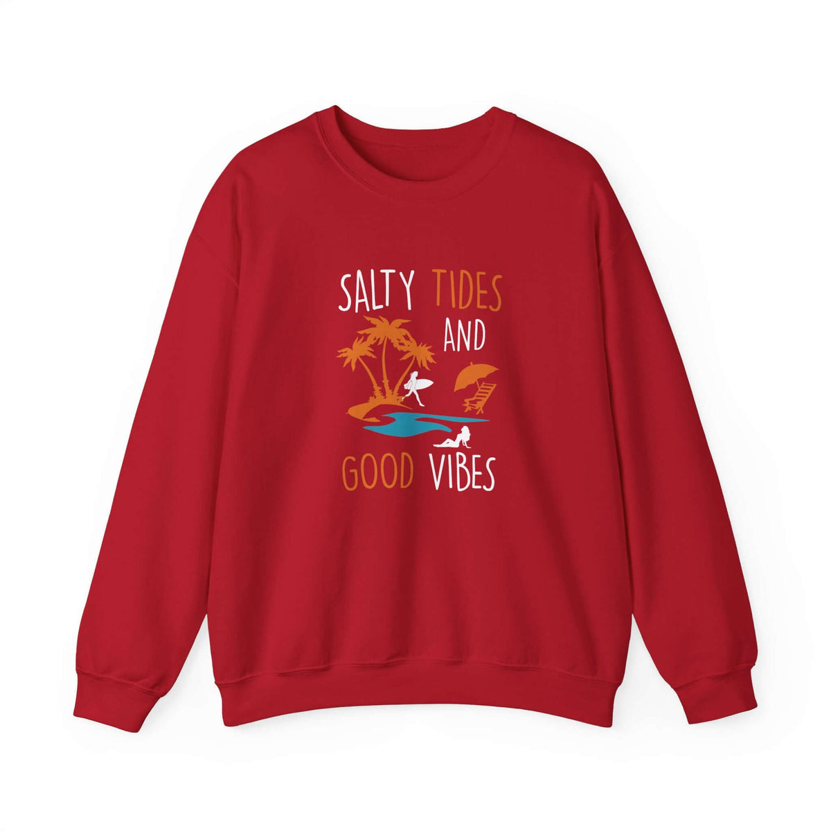 Salty Tides And Good Vibes Unisex Sweatshirt - RC’nSONS