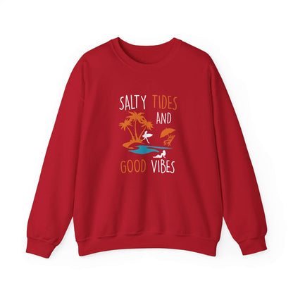 Salty Tides And Good Vibes Unisex Sweatshirt - RC’nSONS