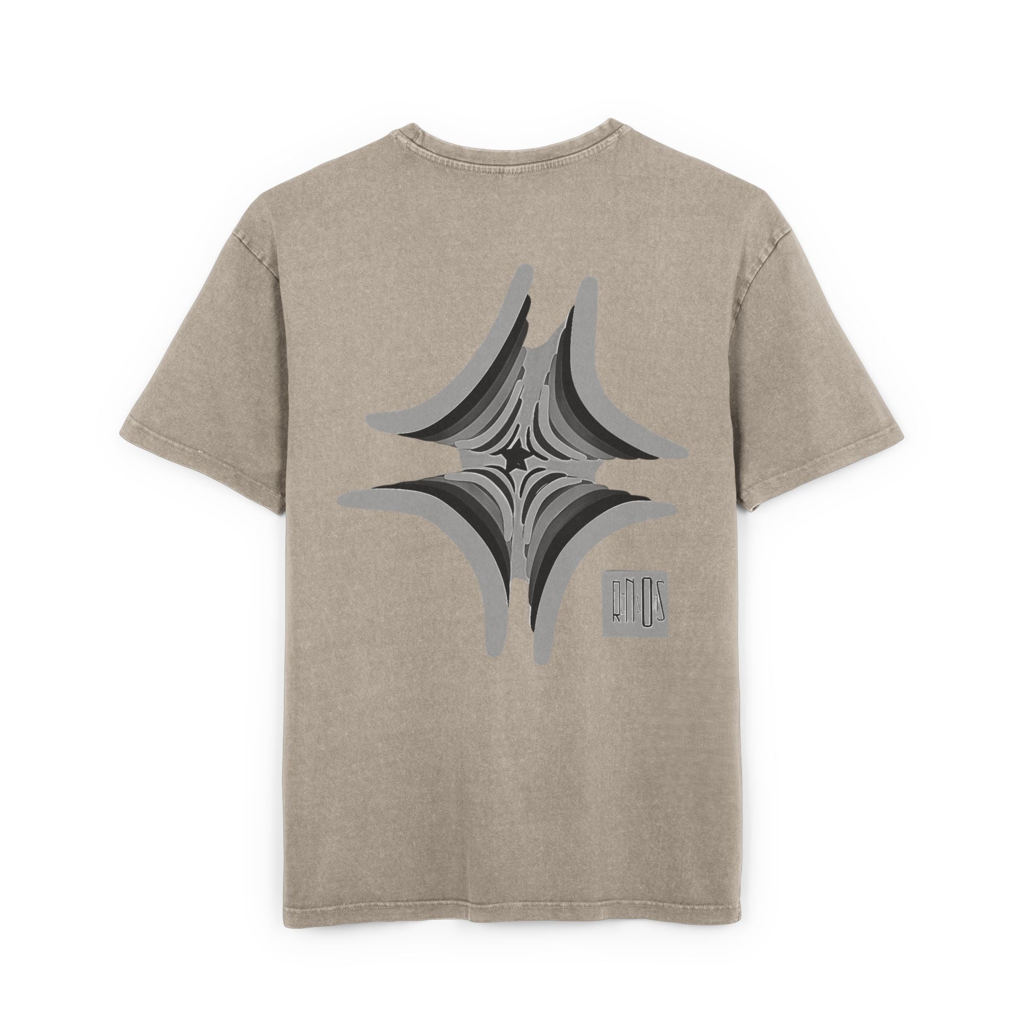 Unique Acid Washed Heavy Oversize Tee