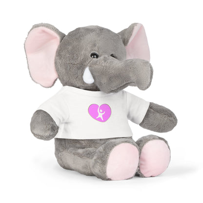 Cute Plush Toy with T-Shirt Printify