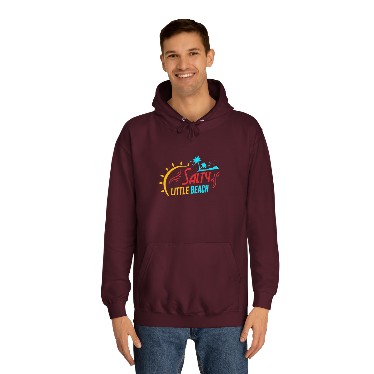 Salty Little Beach Unisex Hoodie