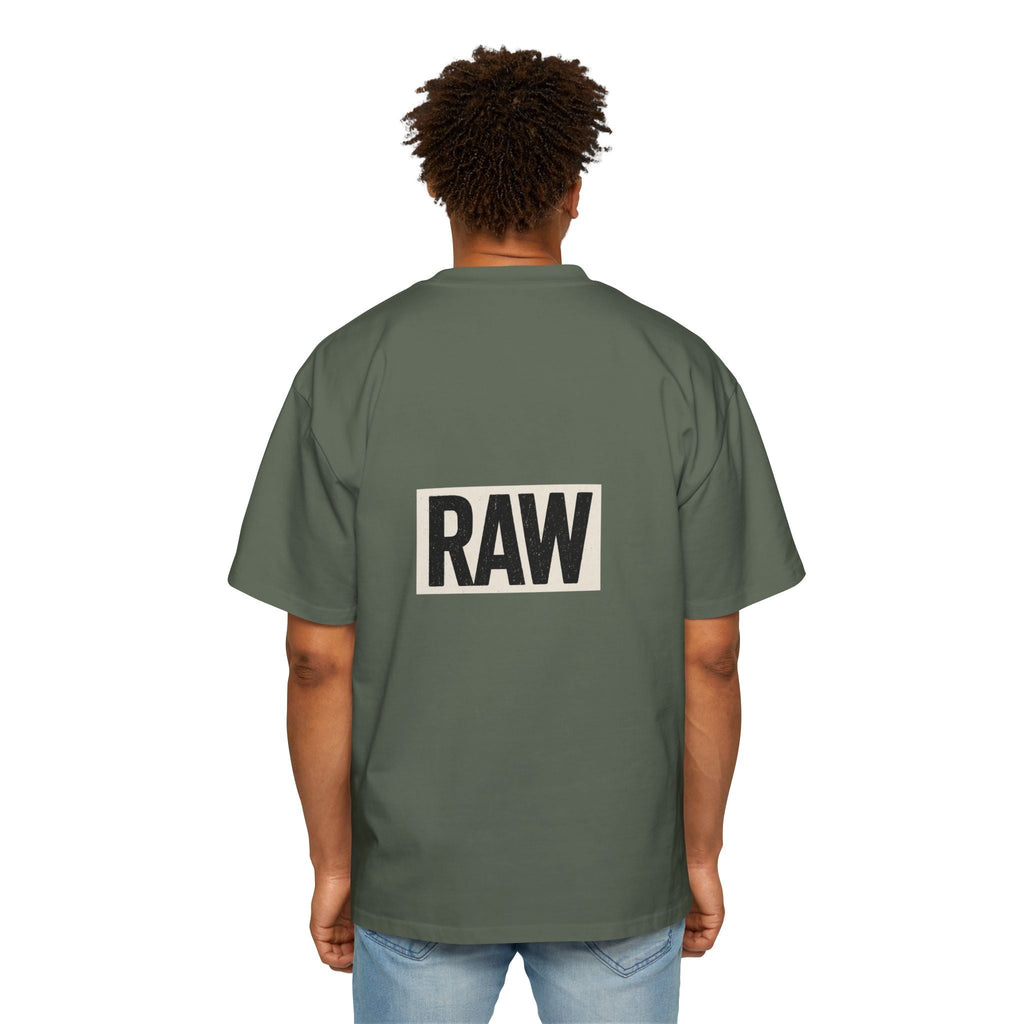 Oversized Tee - Raw Unique Design Printify