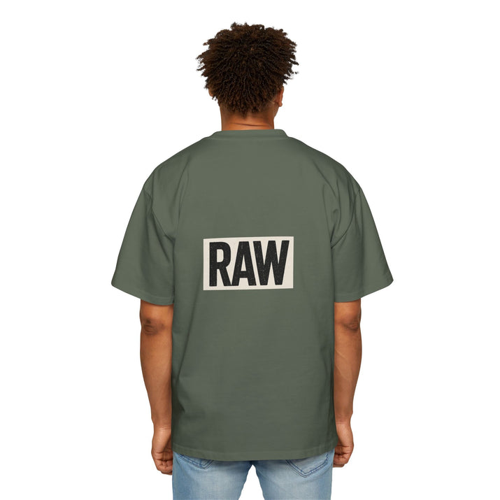 Oversized Tee - Raw Unique Design Printify