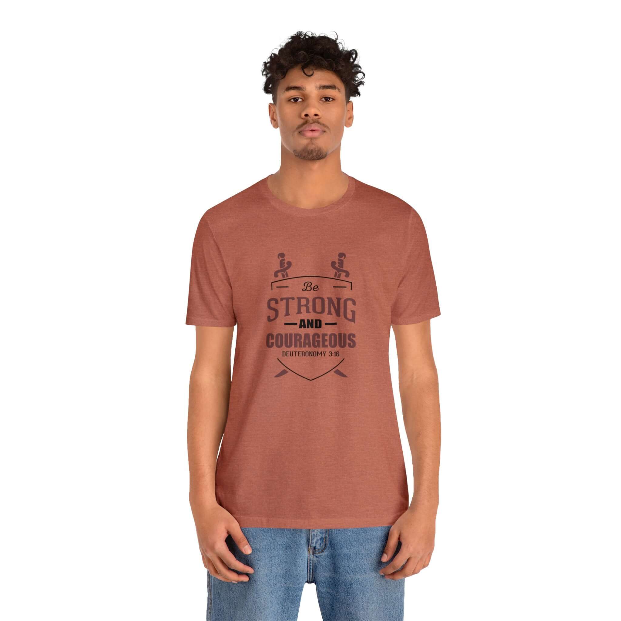 Be Strong & Courageous Unisex Tee - RC’nSONS