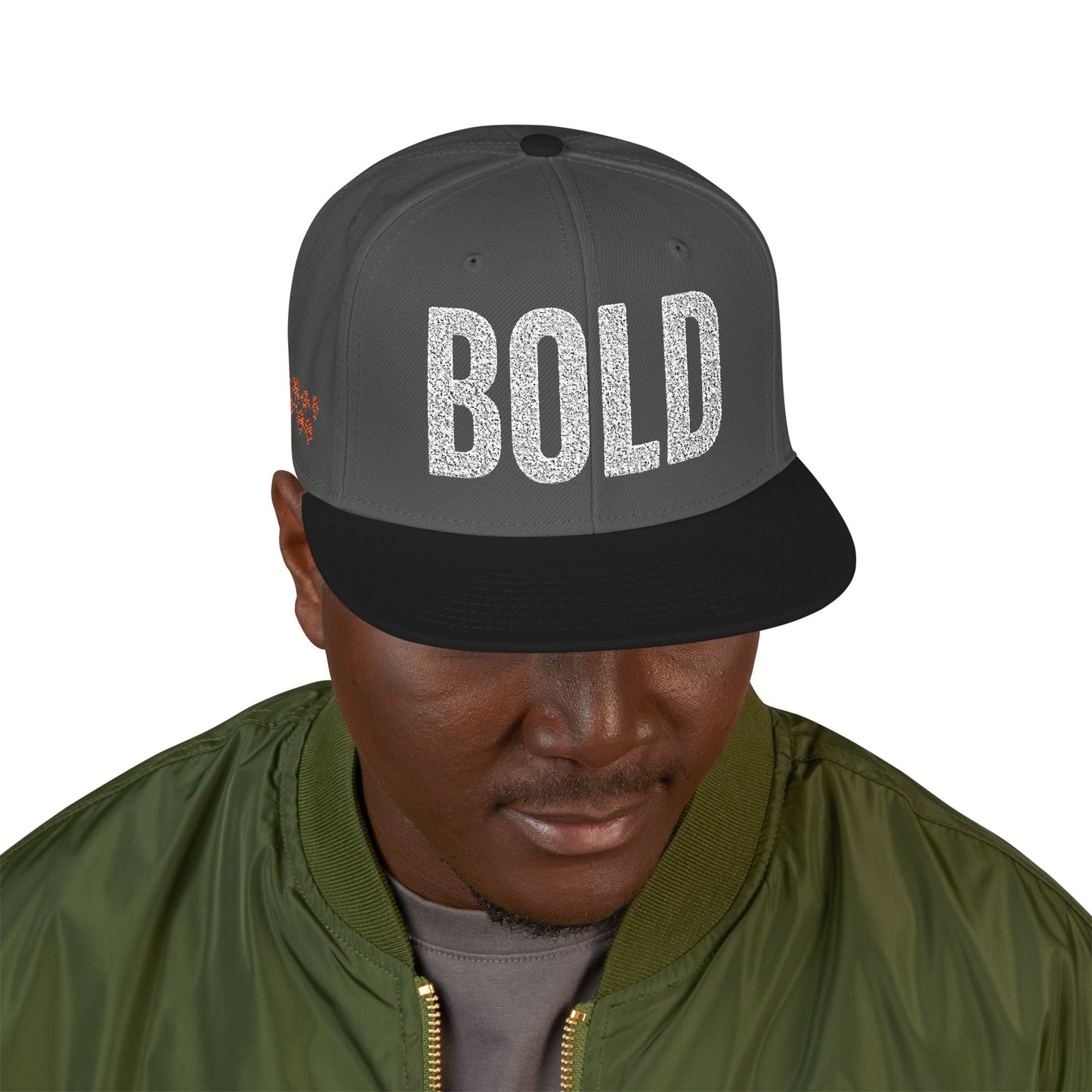 Bold Statement Snapback Hat,Cap for Fashion Lovers Printify