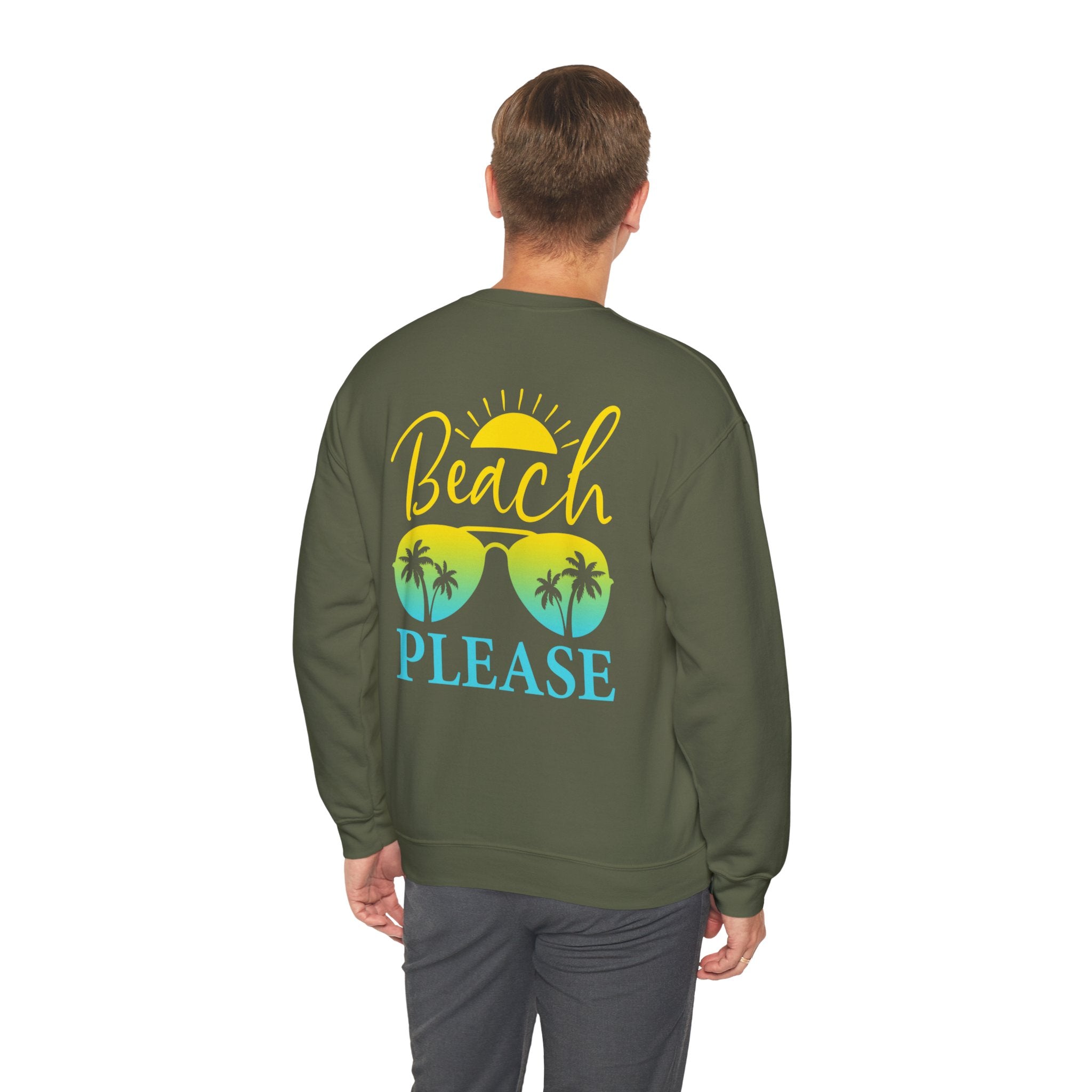 Sweat-shirt unisexe Beach Please 