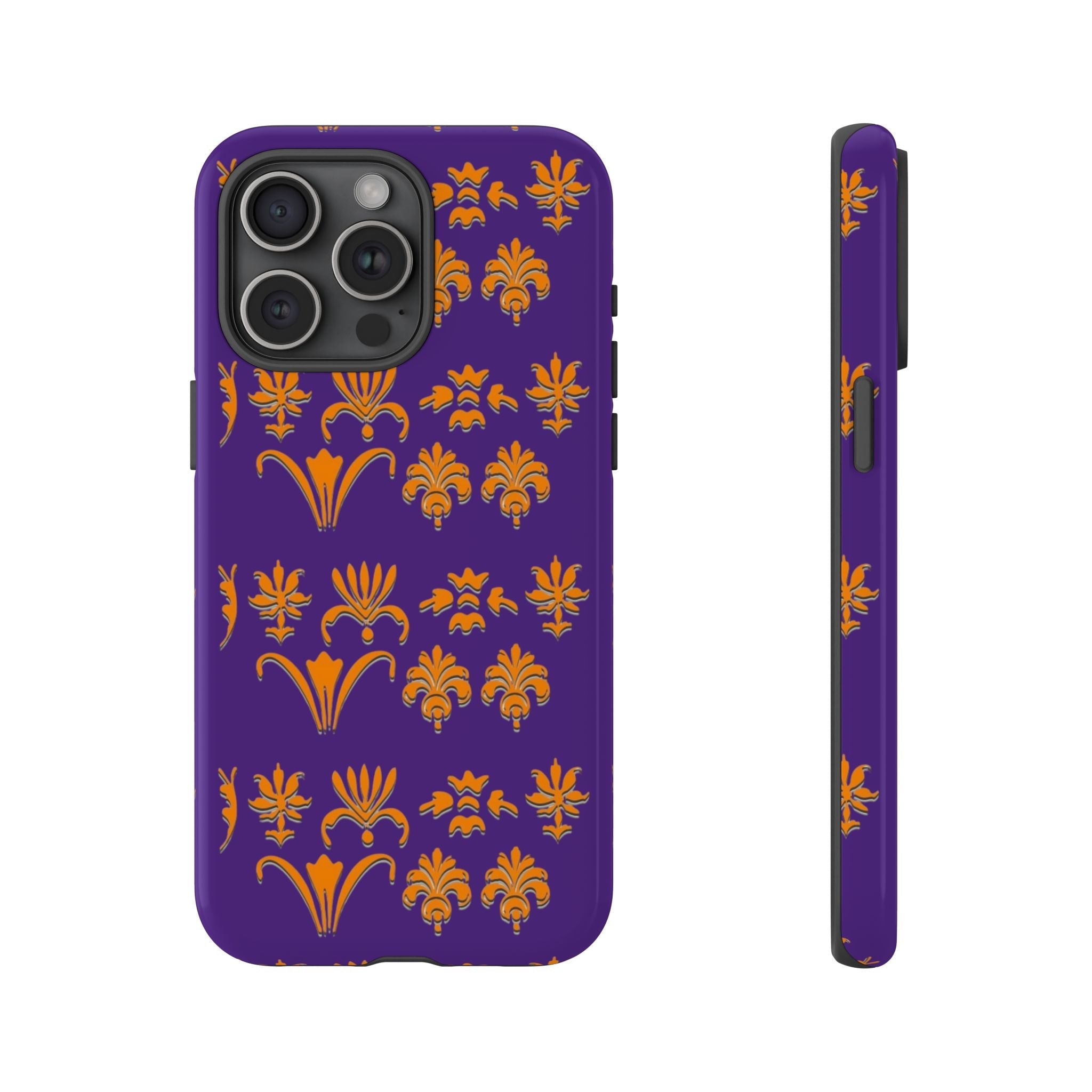 Elegant Floral Phone Case, Tough Phone Cover, Stylish Protector, Floral Print Accessory, Gift for Her, Birthday Present Printify