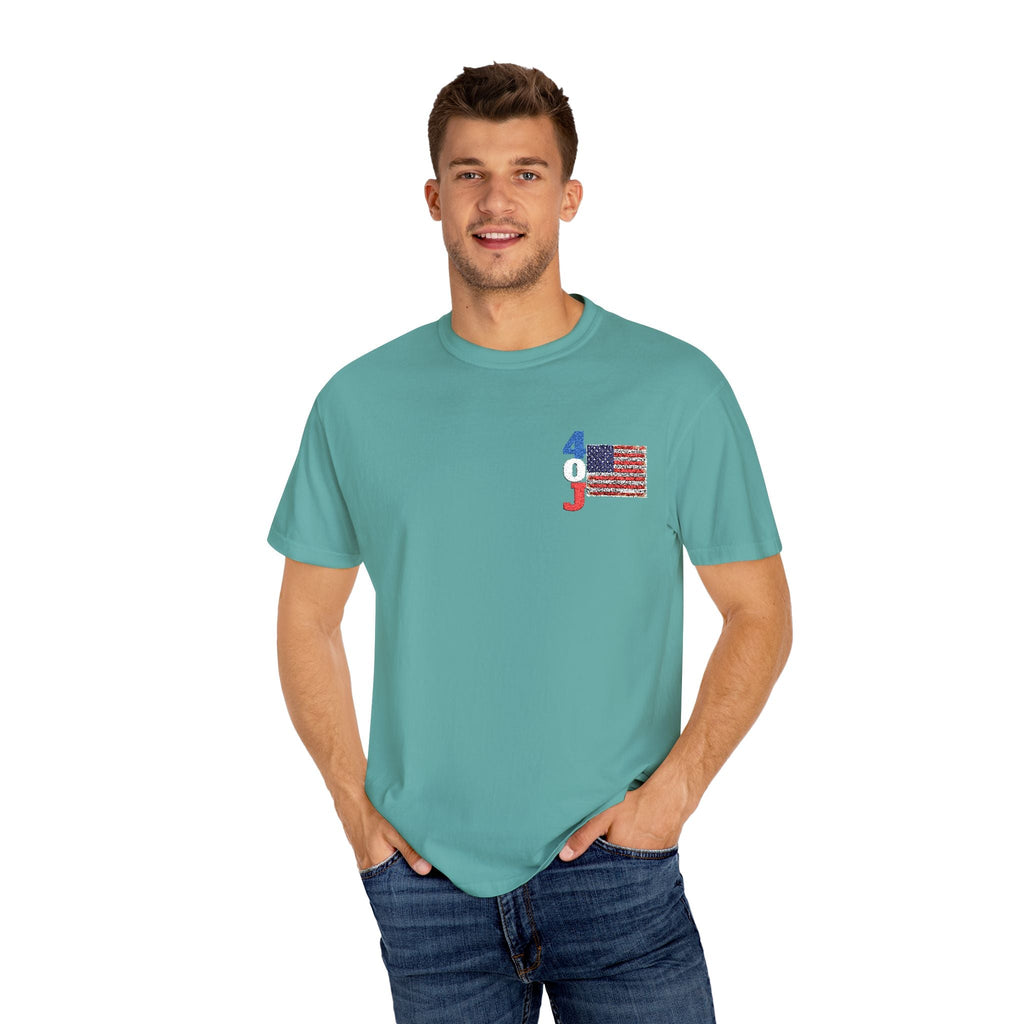 4th of July Garment-Dyed T-shirt Printify