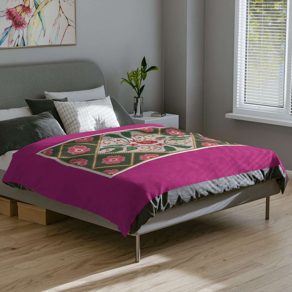 Velveteen Minky Blanket