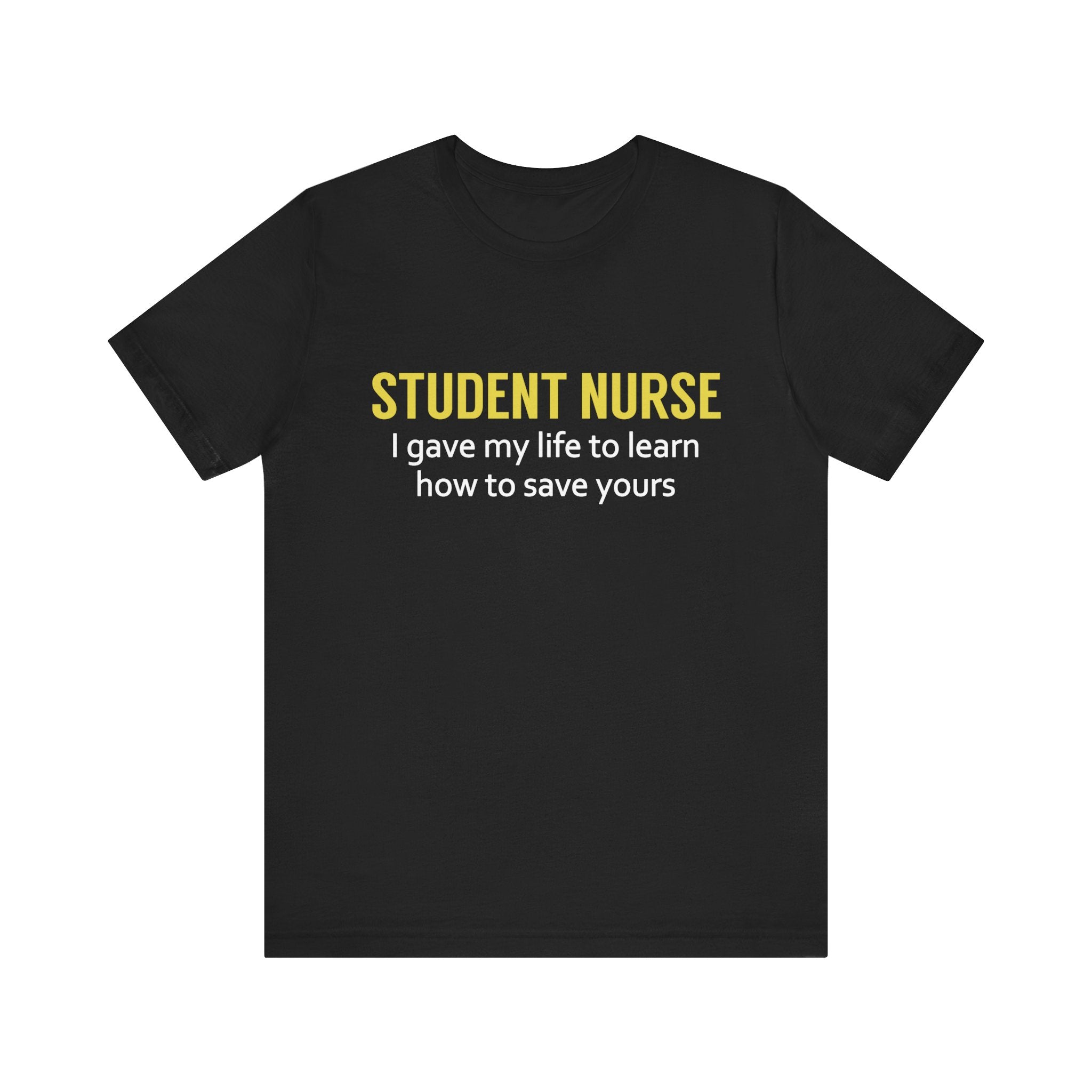 Tee-shirt unisexe infirmière étudiante 