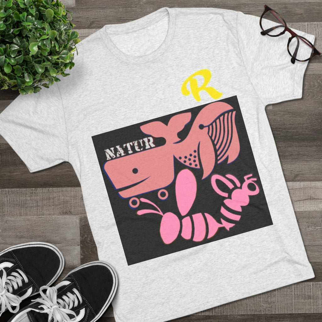 Unisex Tri-Blend Crew Tee - Honey Tee