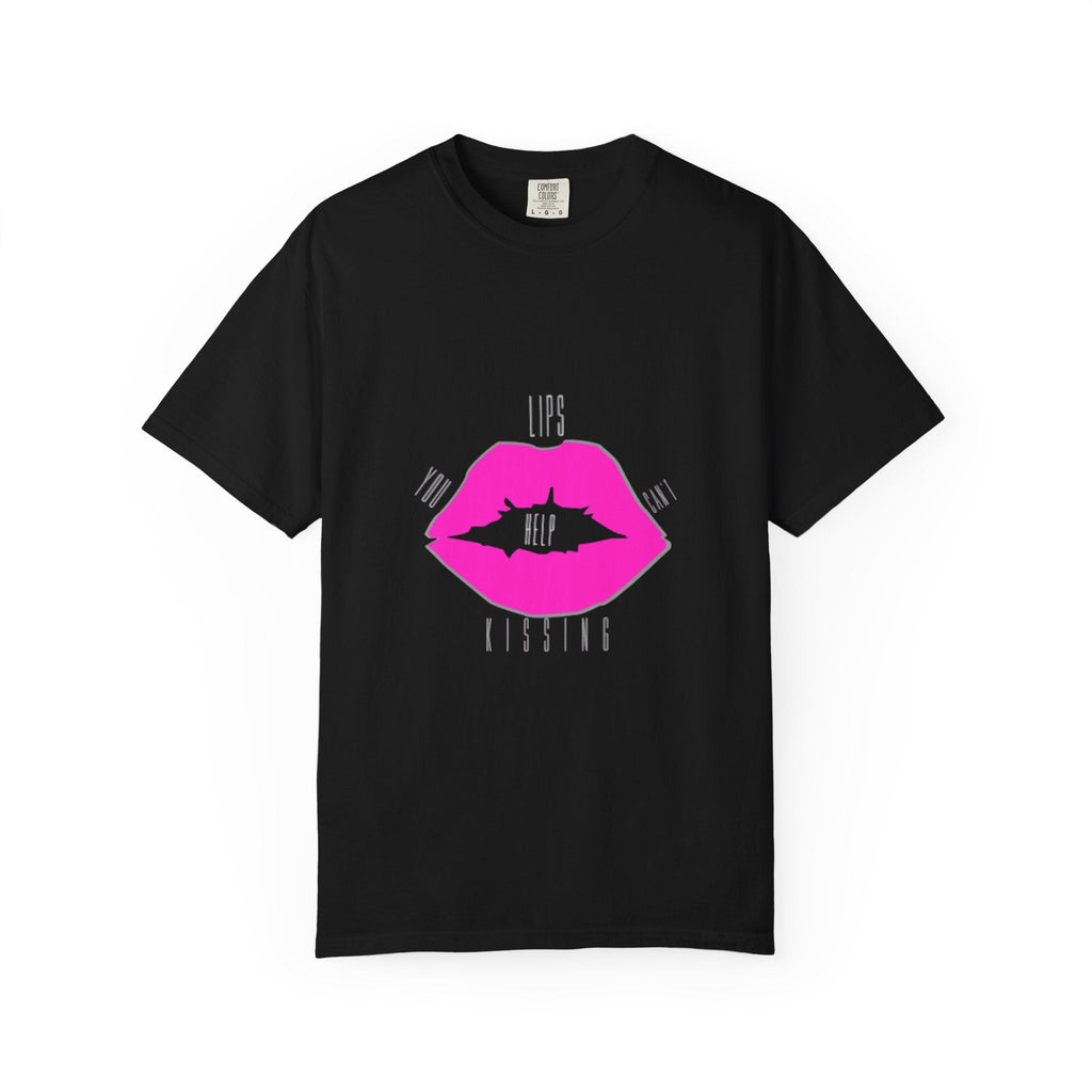 Kiss Mark Graphic Tee, Trendy Unisex T-shirt for Casual Wear, Perfect for Birthdays, Valentine’s Day, or Fun Gatherings, Statement Shirt Printify