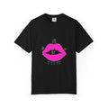 Kiss Mark Graphic Tee, Trendy Unisex T-shirt for Casual Wear, Perfect for Birthdays, Valentine’s Day, or Fun Gatherings, Statement Shirt Printify