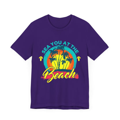 Sea You At The Beach Tee-shirt unisexe 