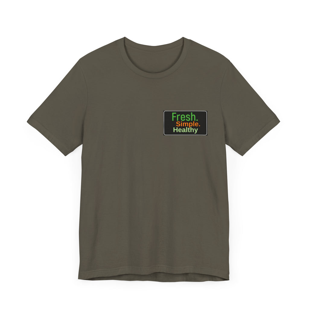 Unisex Fresh Healthy Short Sleeve Tee
