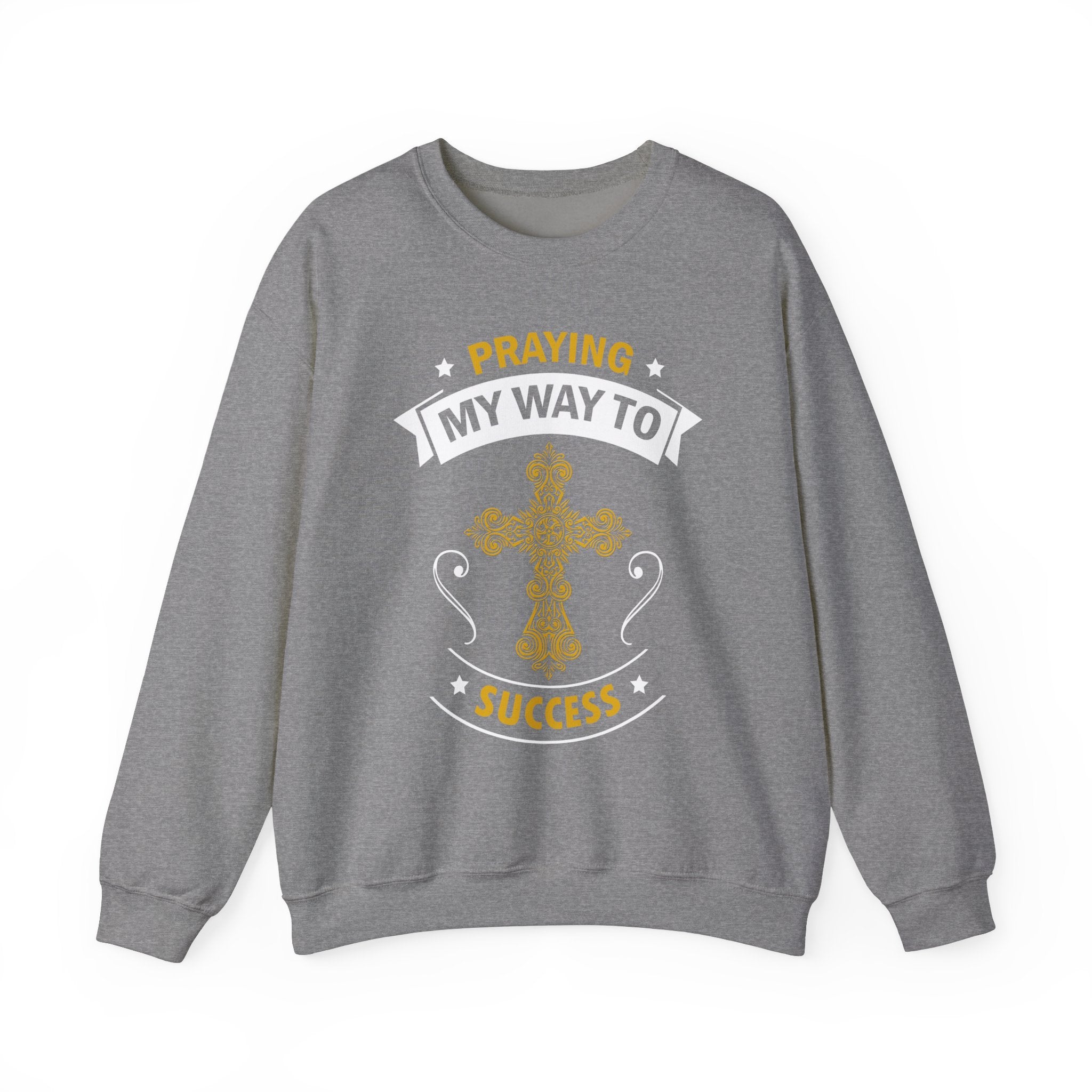 Prier mon chemin vers le succès Sweat-shirt unisexe 