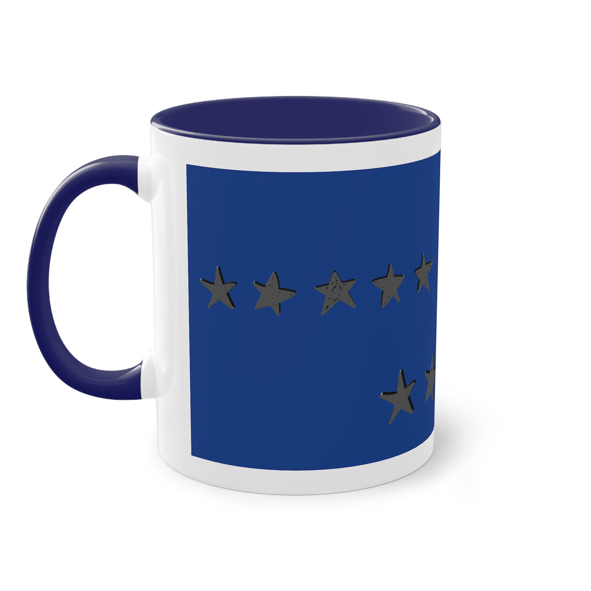 Coffee Mug - Sterne Stars Design, 11oz