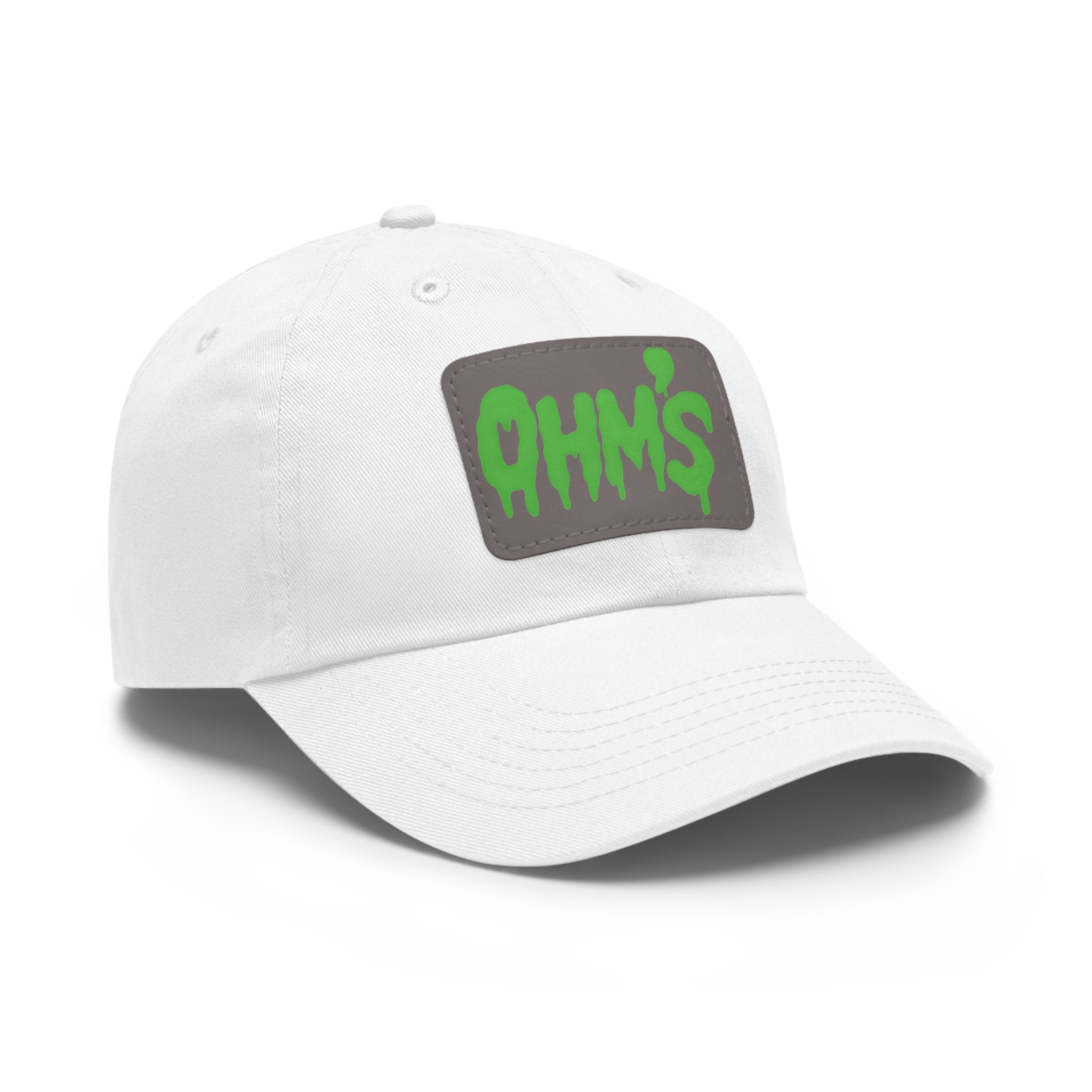 Dad Hat Olm's Cap Rectangle Leather Patch