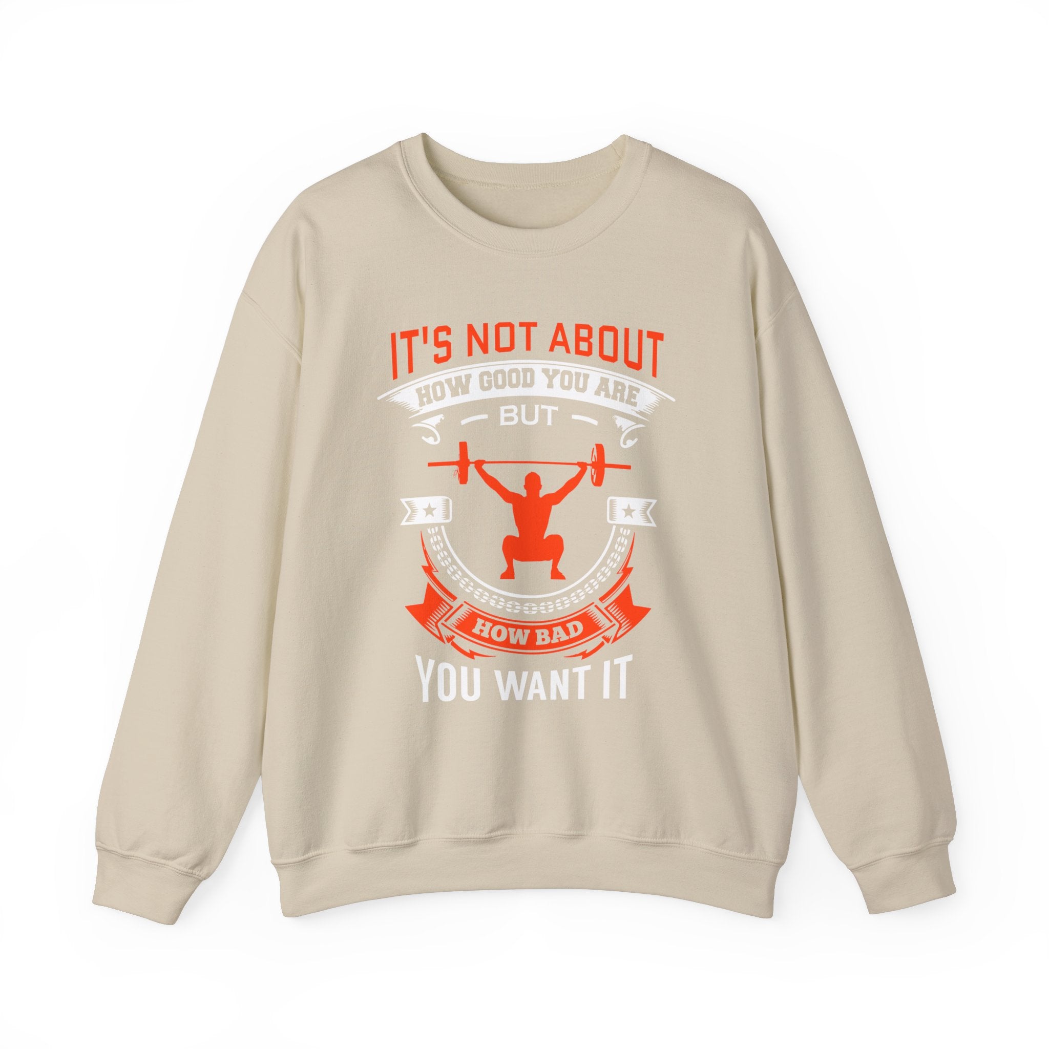 Il ne s’agit pas de savoir à quel point vous êtes bon Sweatshirt unisexe 