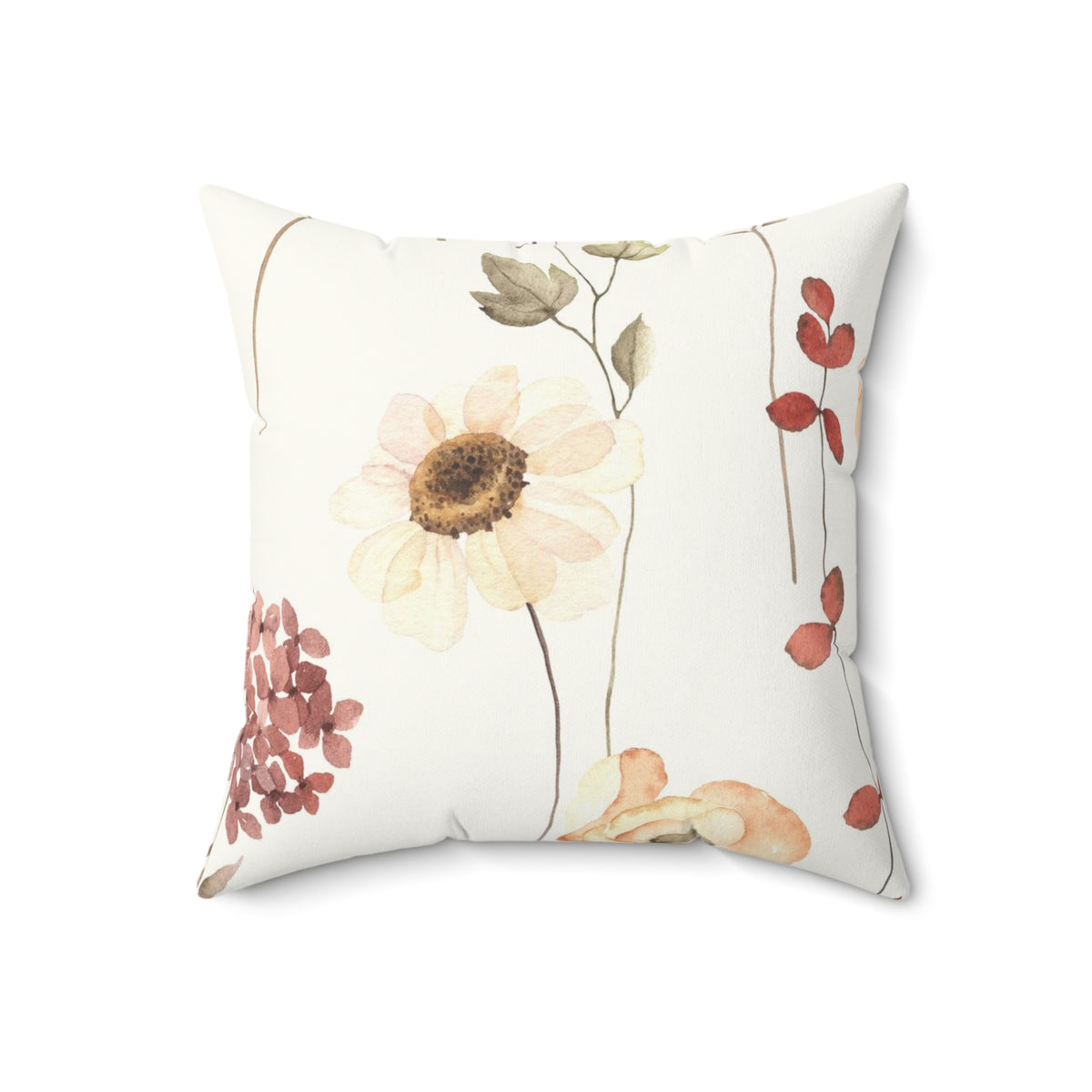 Spun Polyester Square Pillow