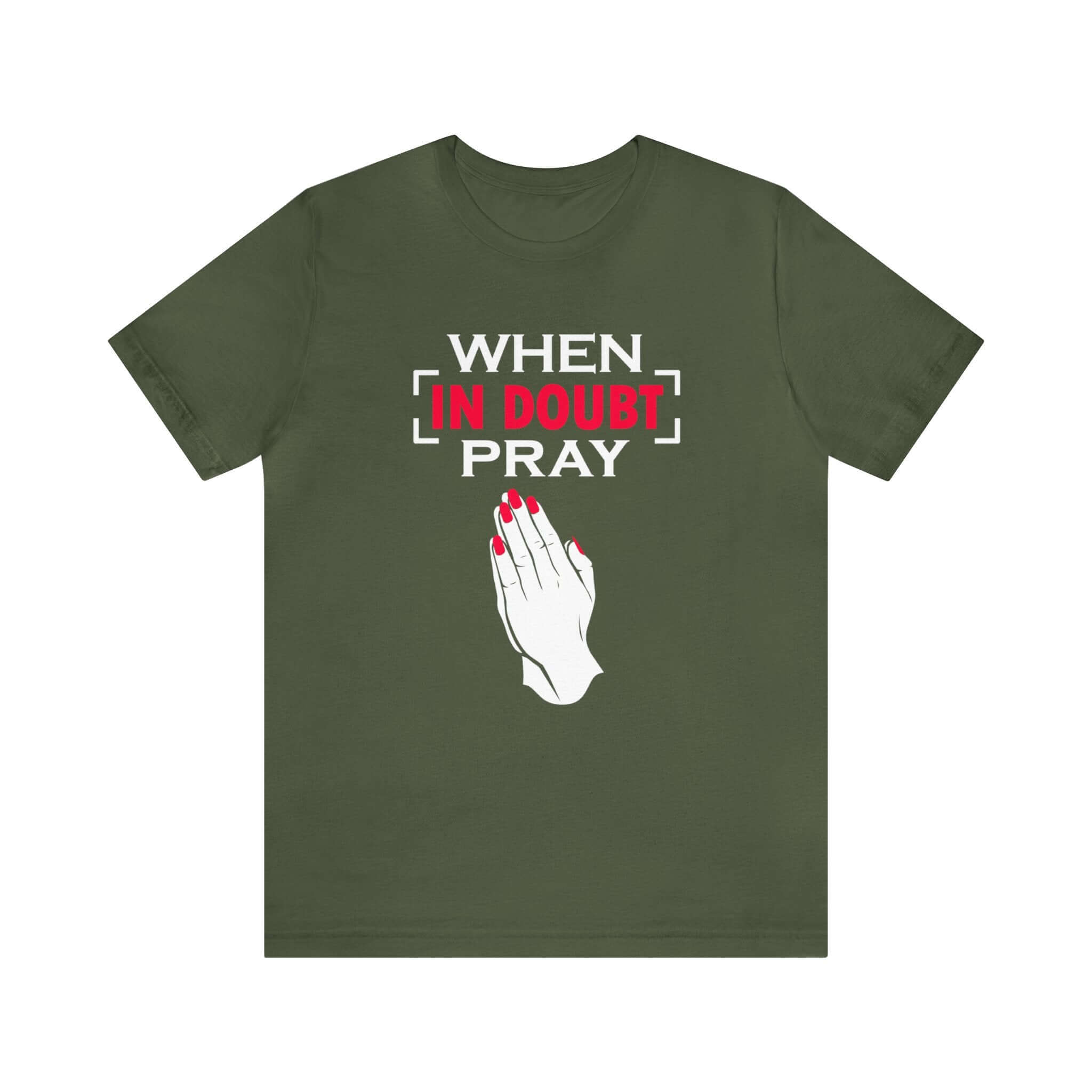 When In Doubt Pray Unisex Tee - RC’nSONS