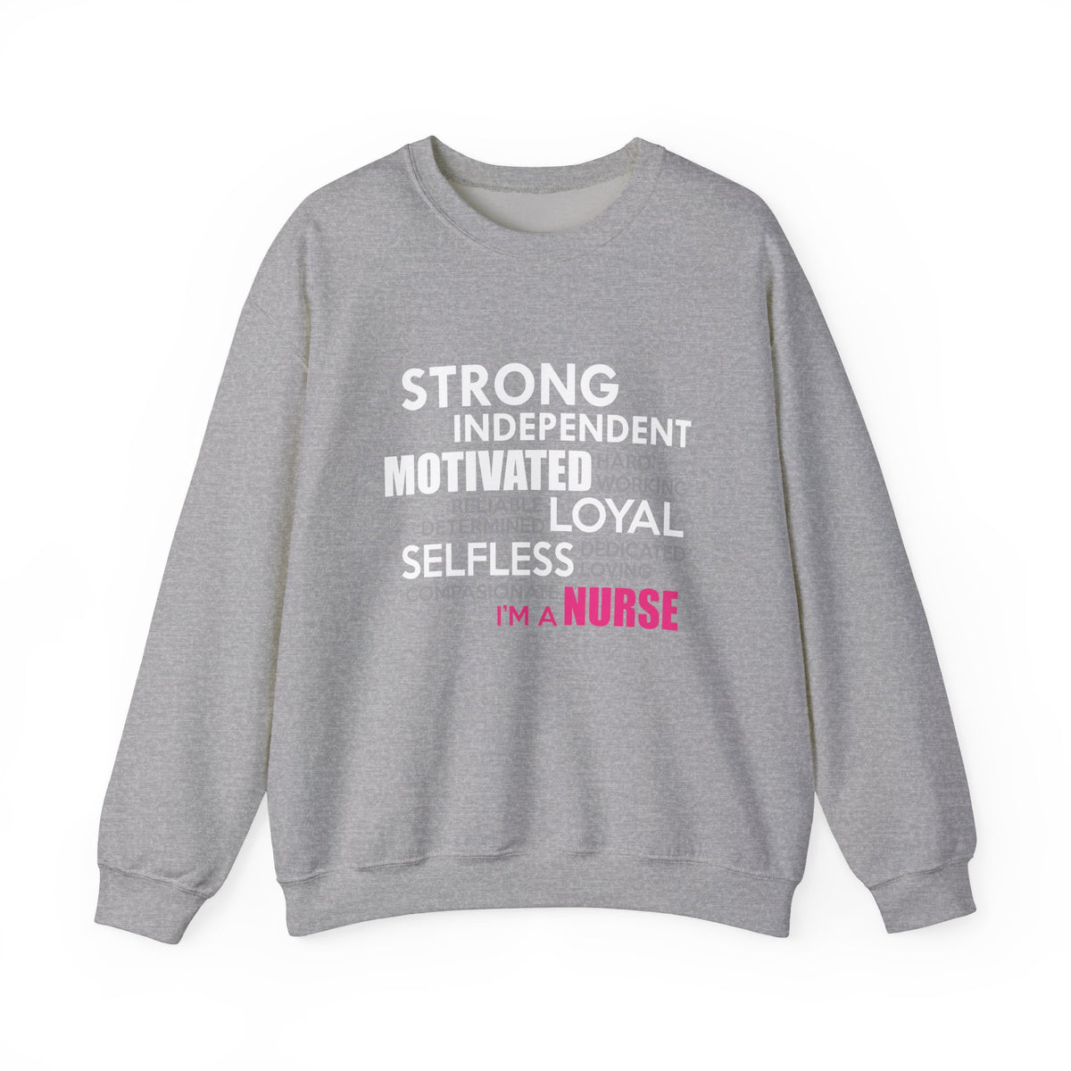 Sweat-shirt unisexe désintéressé, motivé et indépendant 