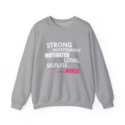 Sweat-shirt unisexe désintéressé, motivé et indépendant 