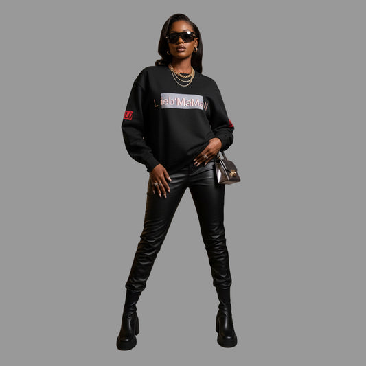 Lieb'MaMan Unisex Heavy Blend Crewneck Sweatshirt - Gift for Mom Printify