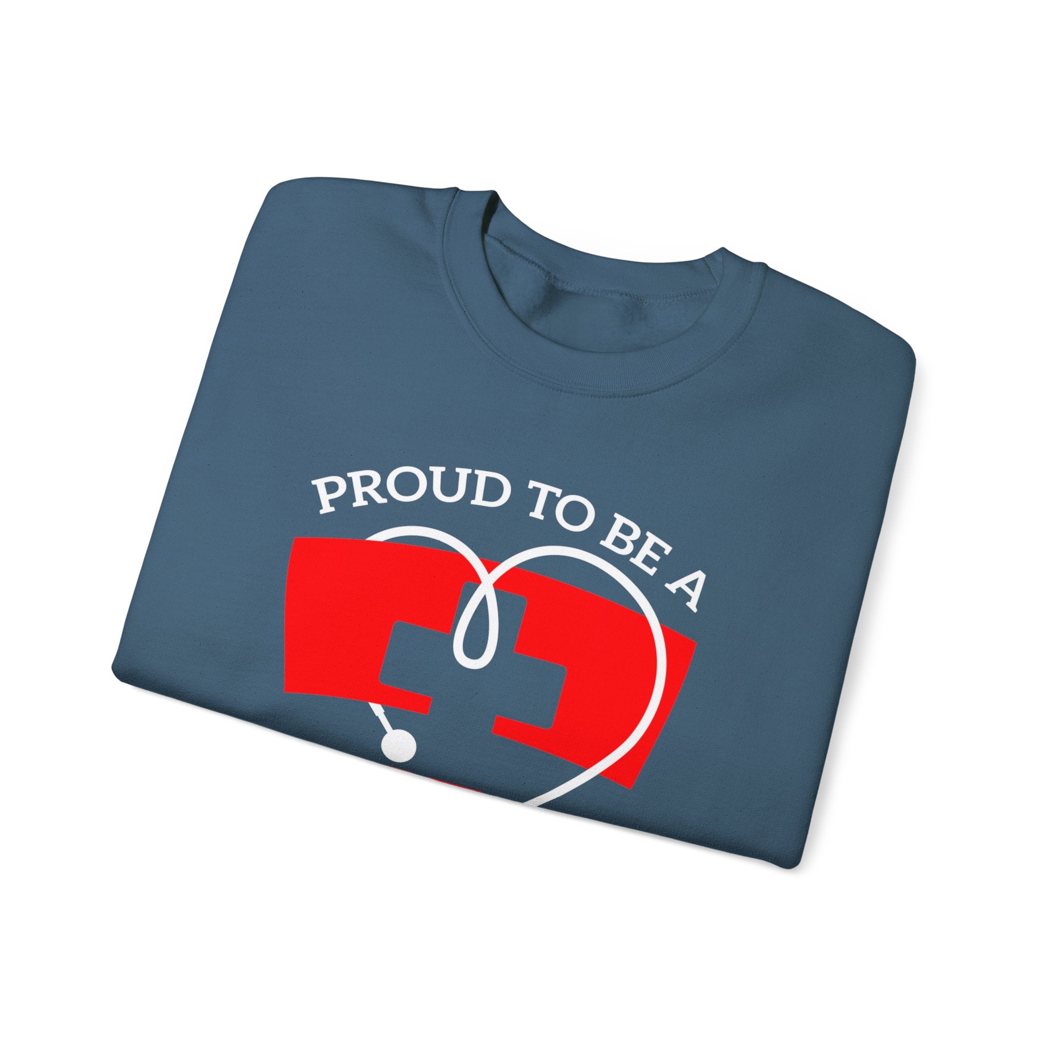 Fier d’être un sweat-shirt unisexe infirmière 
