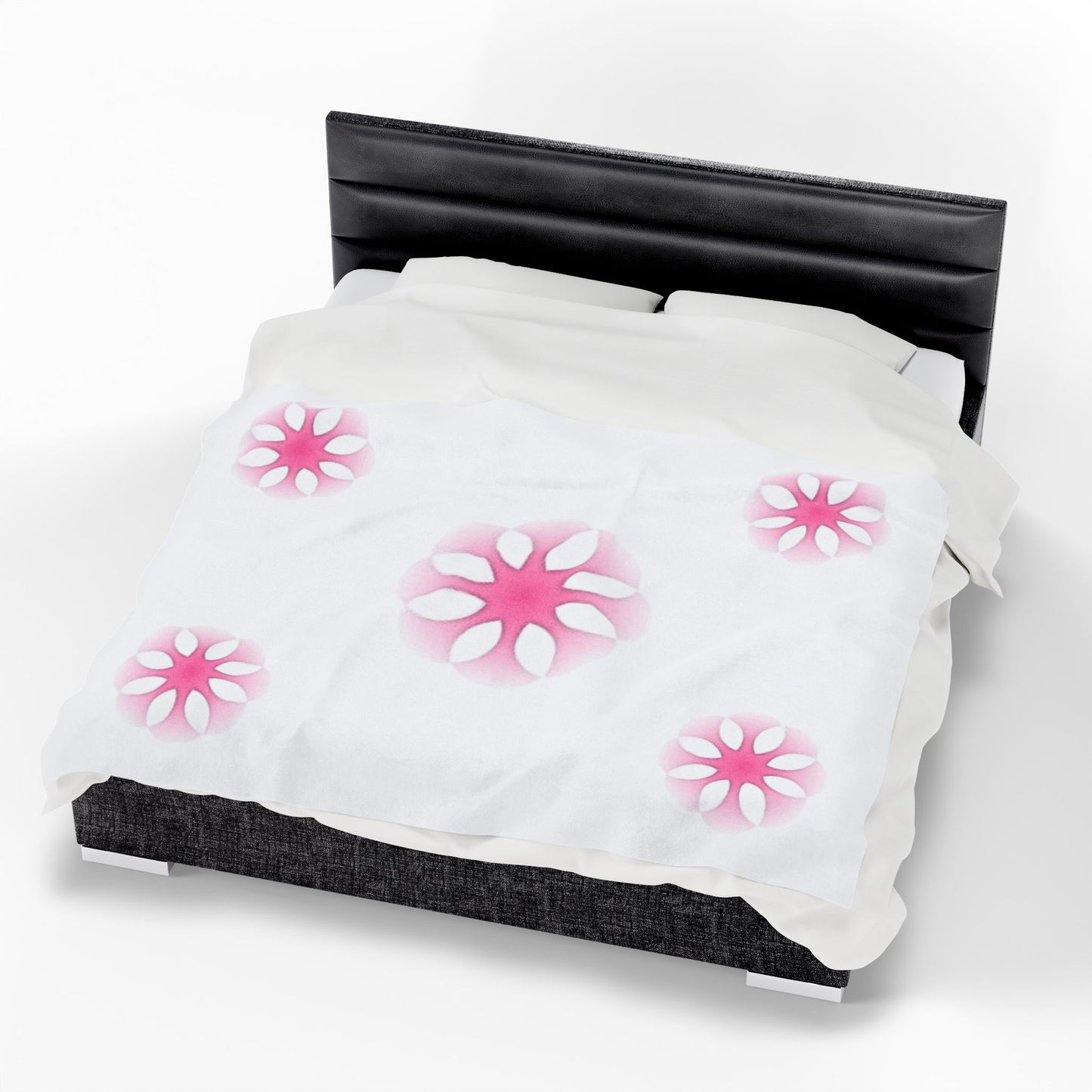 Cozy Floral Velveteen Plush Blanket for Comfort and Style