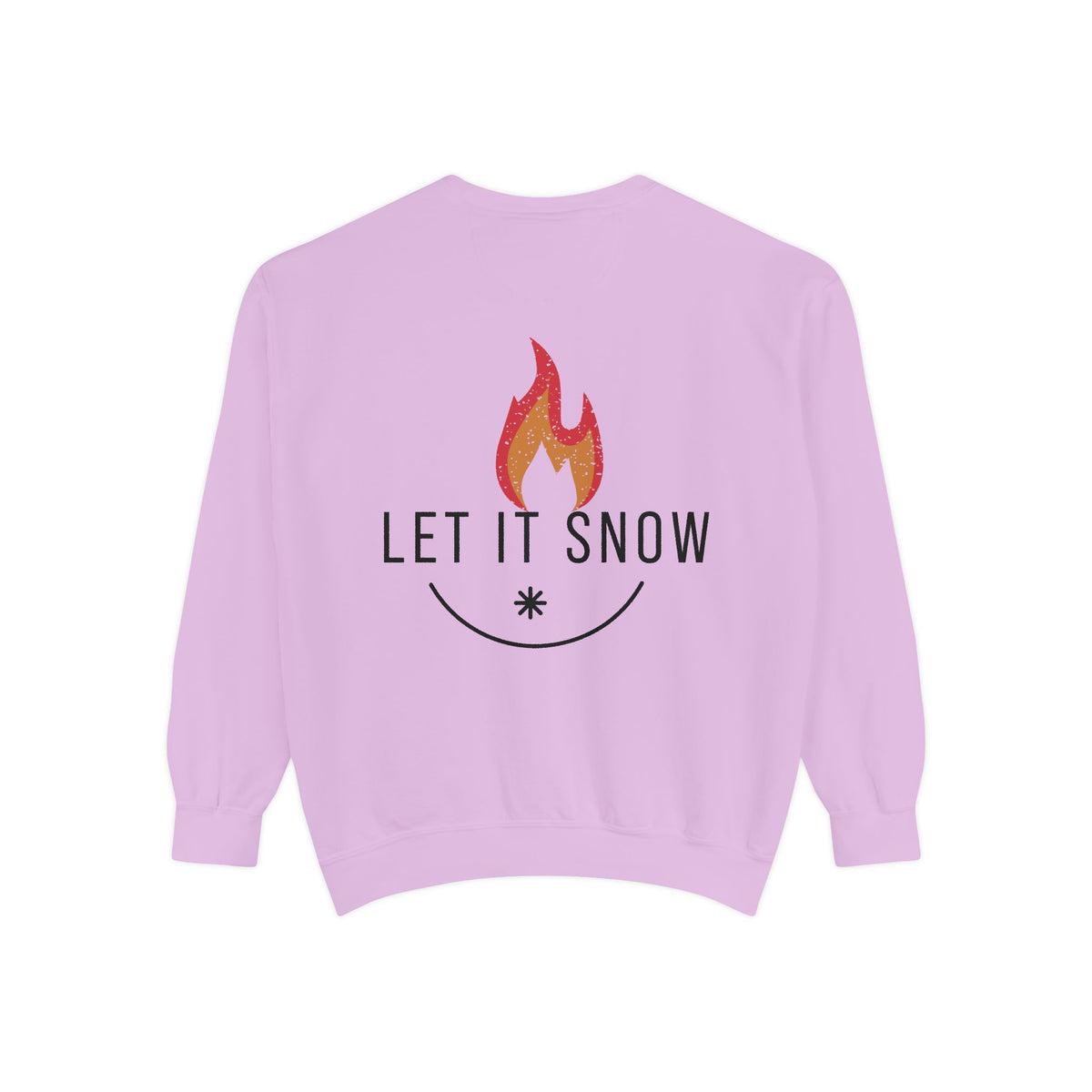 Let It Snow Unisex Garment-Dyed Sweatshirt