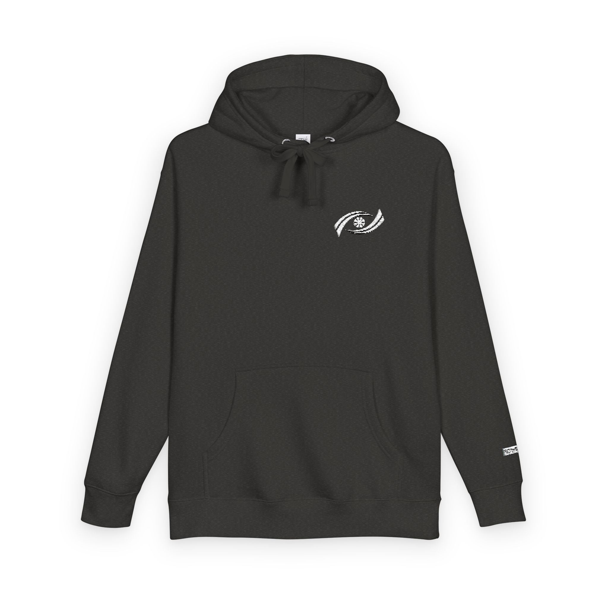Cozy Unisex Fleece Hoodie with Artistic Design, Casual Wear, Gift for Him/Her, Fall Fashion, Everyday Comfort Printify